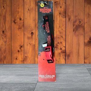 Netflix Stranger‎ Things Dog Collar NWT Size Medium
